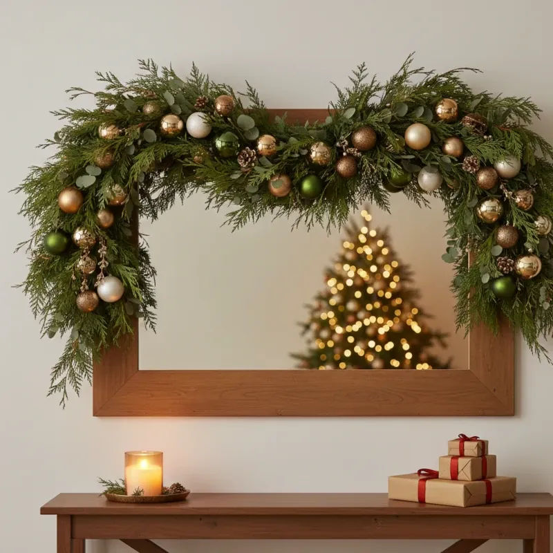 Best Christmas Decoration for Mirror: Ideas to Brighten Your Home - Aosom