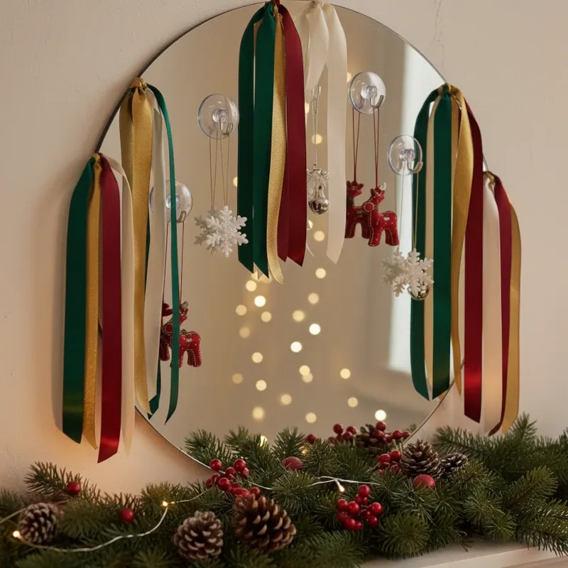Best Christmas Decoration for Mirror: Ideas to Brighten Your Home - Aosom