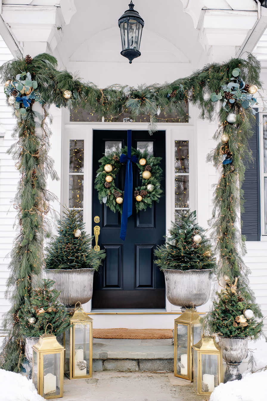 Blue and White Christmas Decor Ideas with Timeless Holiday Style – jane at  home