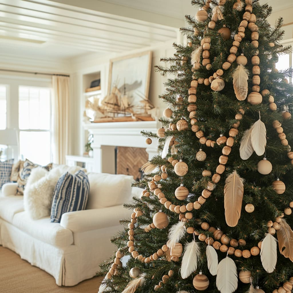 Boho Christmas Tree Decorating: Unique Ideas for a Cozy, Festive Look |  Fancy House Design