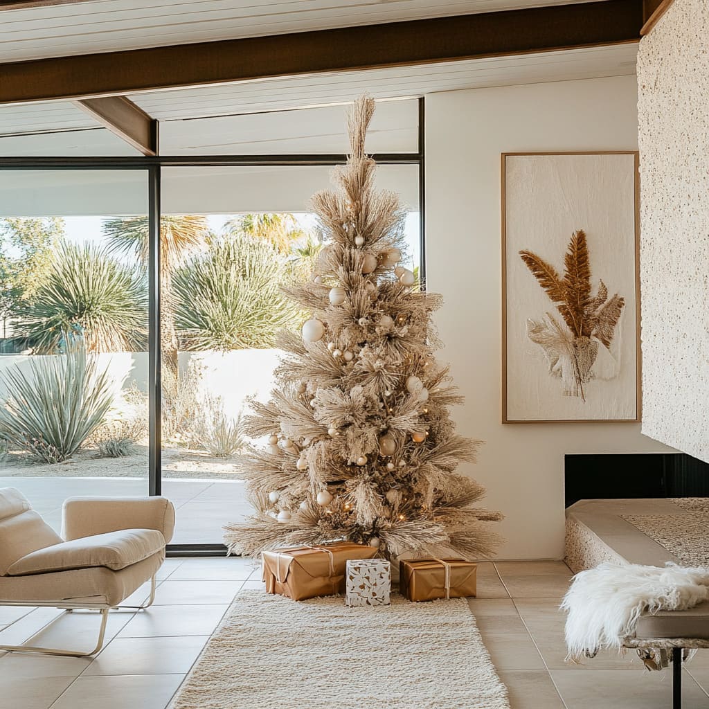 Boho Christmas Tree Decorating: Unique Ideas for a Cozy, Festive Look |  Fancy House Design