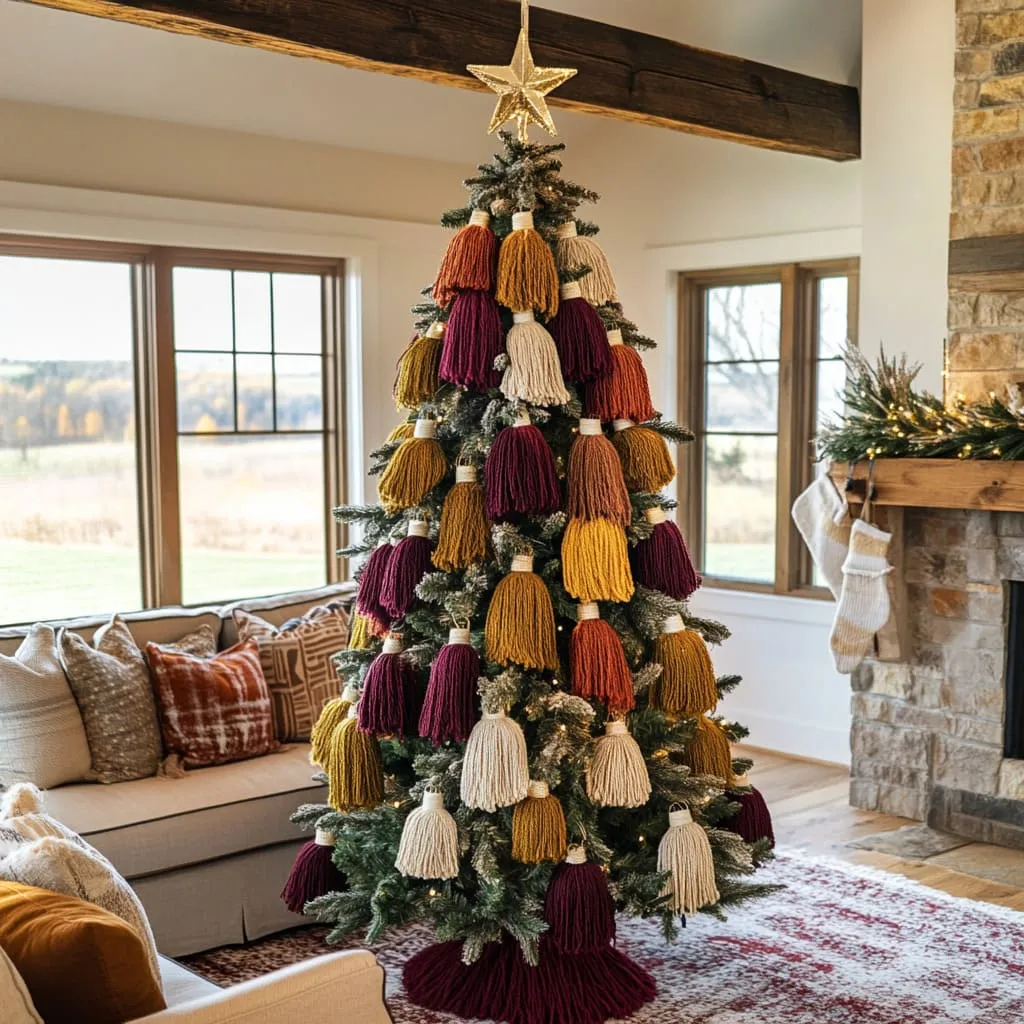 Boho Christmas Tree Decorating: Unique Ideas for a Cozy, Festive Look |  Fancy House Design