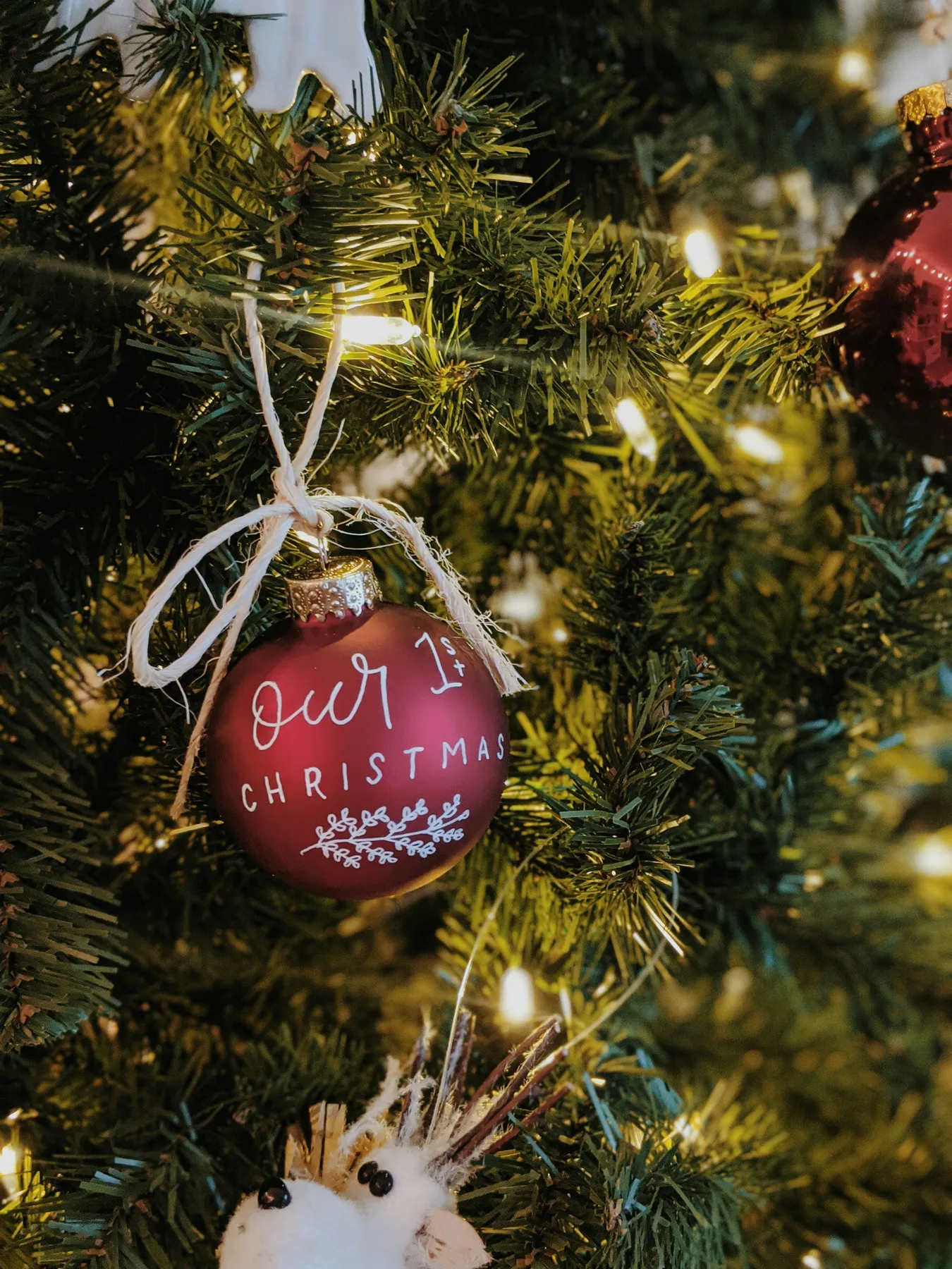 Bona Fide Craft | Custom Calligraphy Ornament 