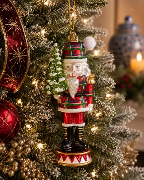 Buffalo Plaid Christmas Decorations | Plaid Christmas Decorations