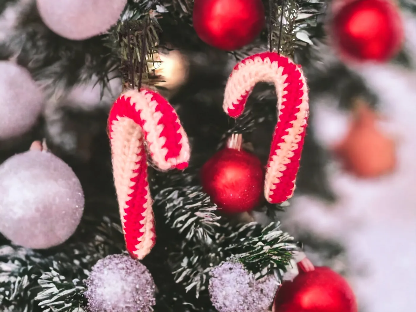 Candy Cane Ornament Pattern - Sugar Sweet Street Bakery