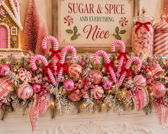 Candy Christmas Decorations | Food Christmas Decorations