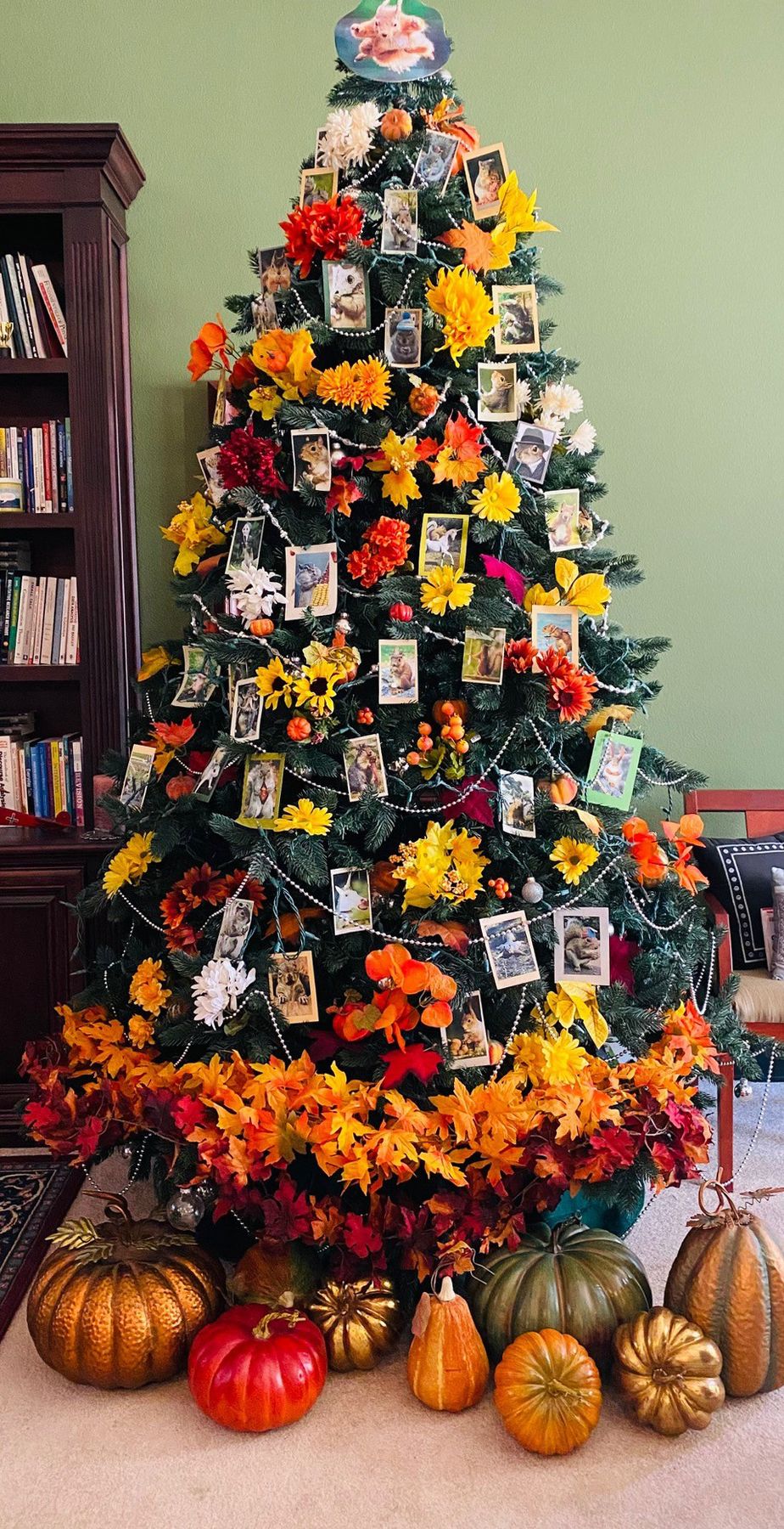 Celebrating Fall with a Squirrel Tree
