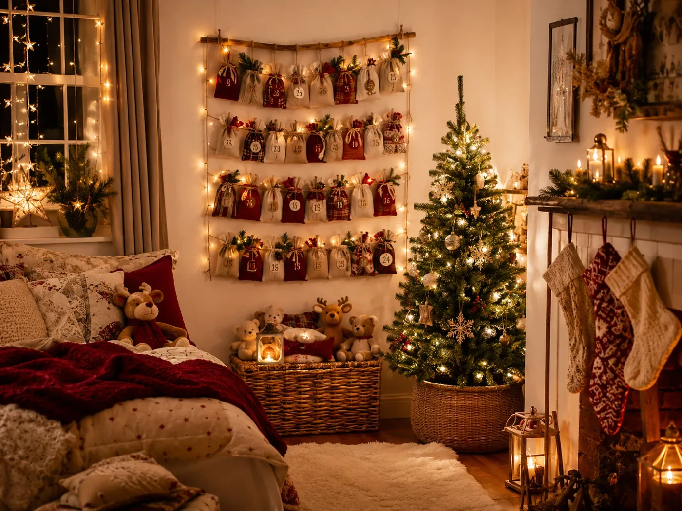 Christmas Advent Calendar for a Warm Festive Home