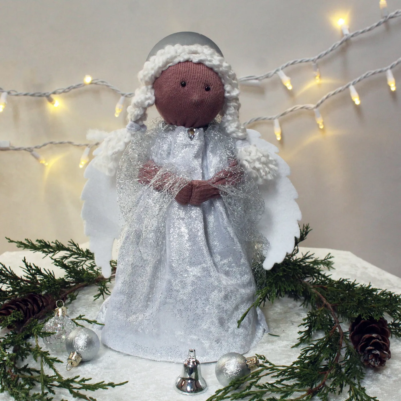 Christmas Angel Sewing Kit Decorative Tree Topper