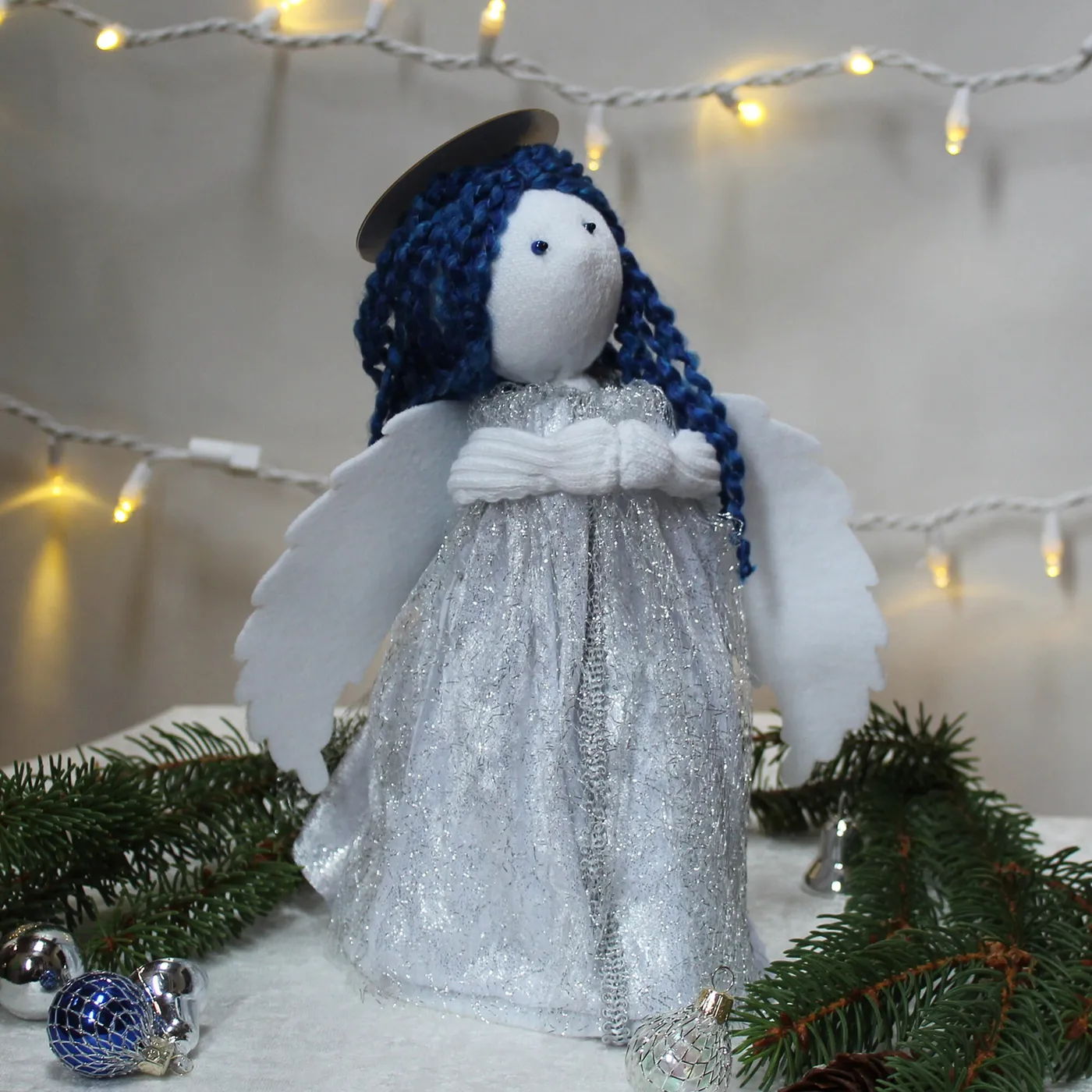 Christmas Angel Sewing Kit Decorative Tree Topper