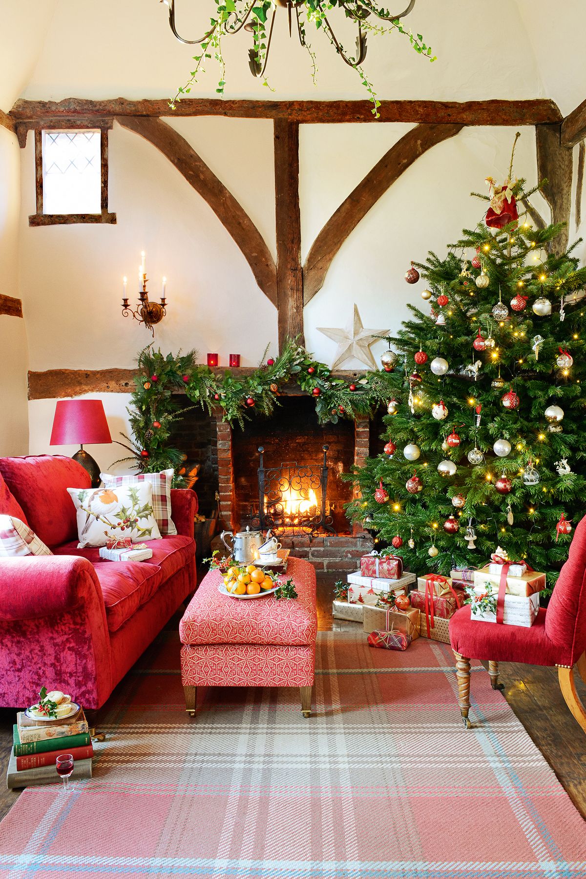 Christmas Decor Ideas Holiday Red Home Furniture Christmas Decorating Ideas  – 39 Ways To Style A Festive Home Real Homes