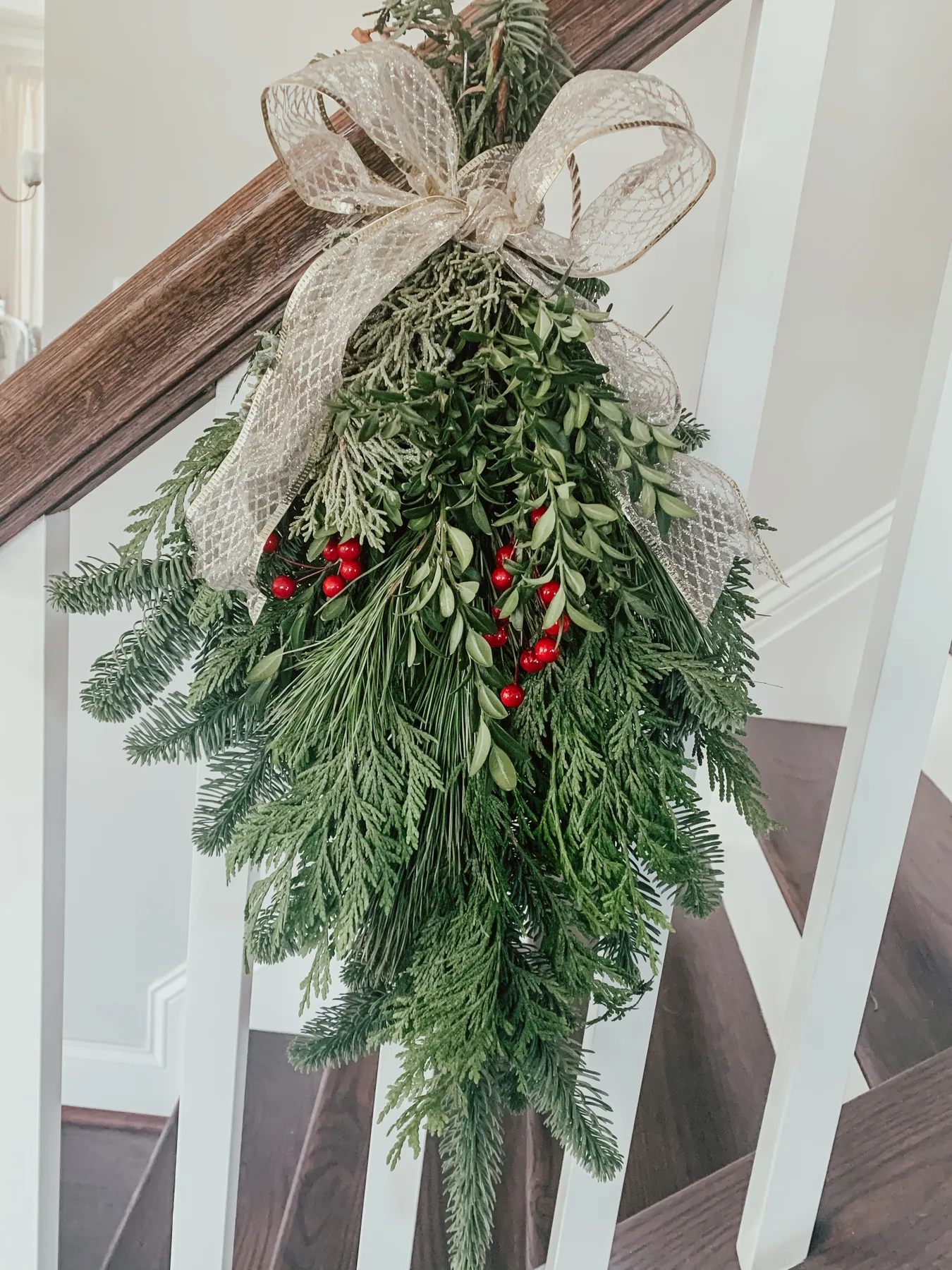 Christmas Greenery Ideas: Add Natural Charm to Your Holiday Decor - White  Lilac Farmhouse