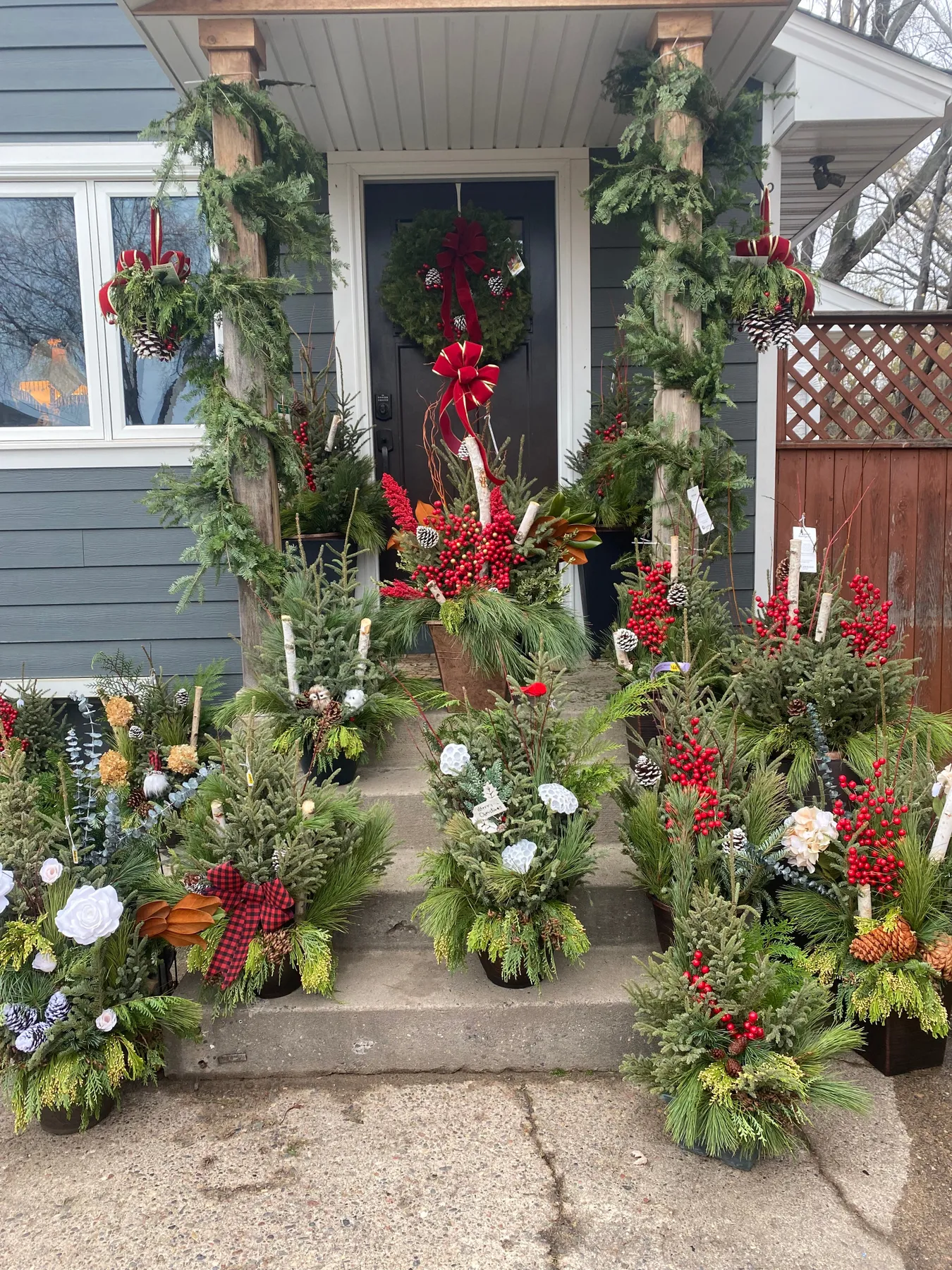 Christmas Greenery – Rock Gardens