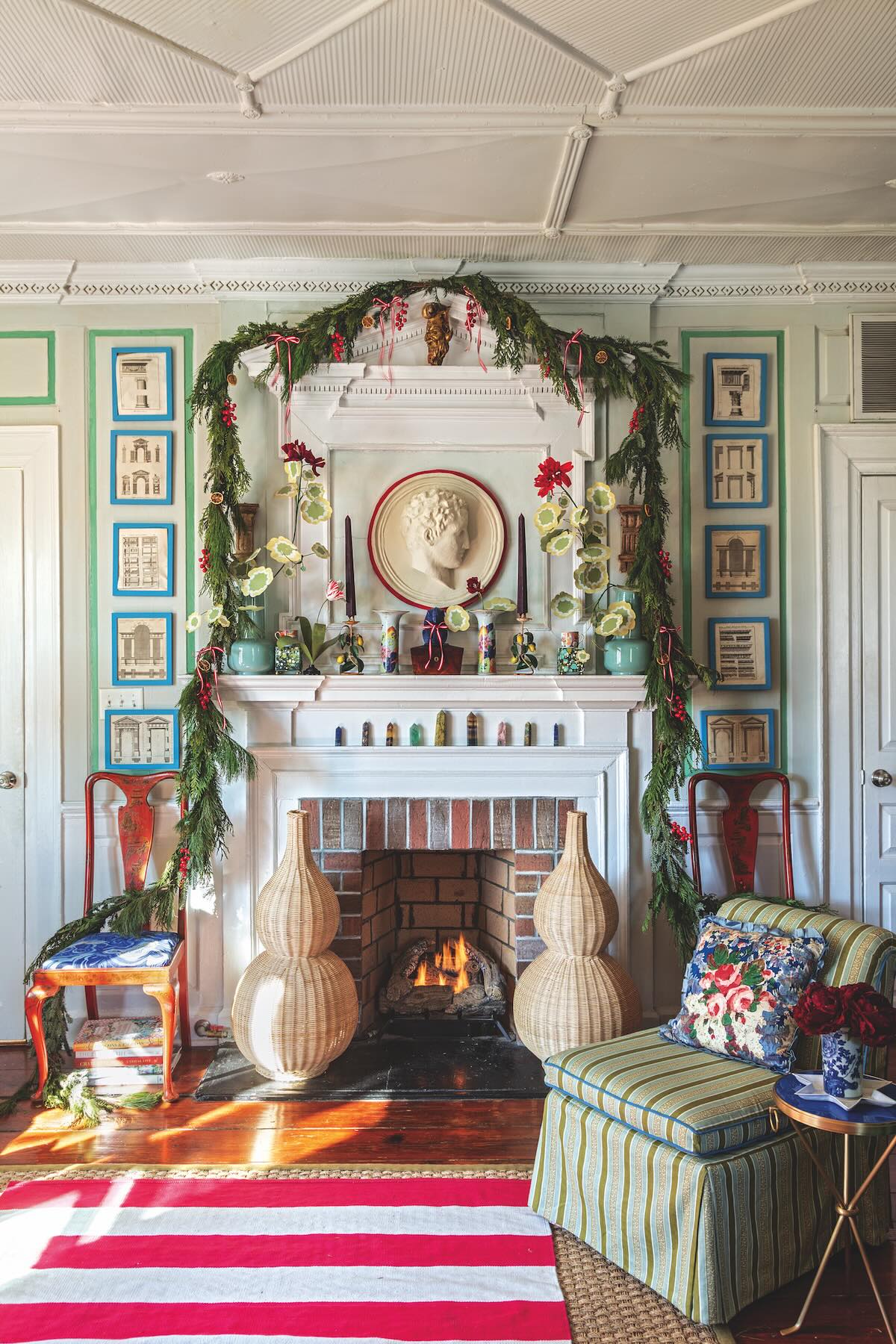 Christmas Mantel Decorations - Flower Magazine