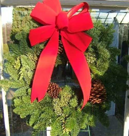 Christmas Mixed Evergreen Wreath - Arlington Cemetery & Toppitzer Funeral Home