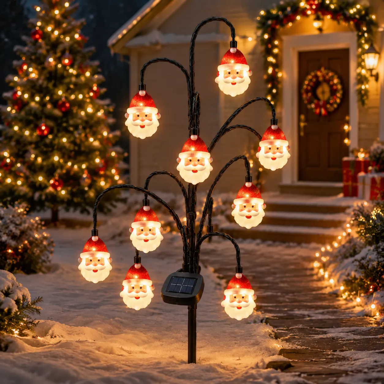🎄 Christmas Solar Tree Stake Lights | 5 Styles Outdoor Yard Decor –  Weforyoulaura.com™️