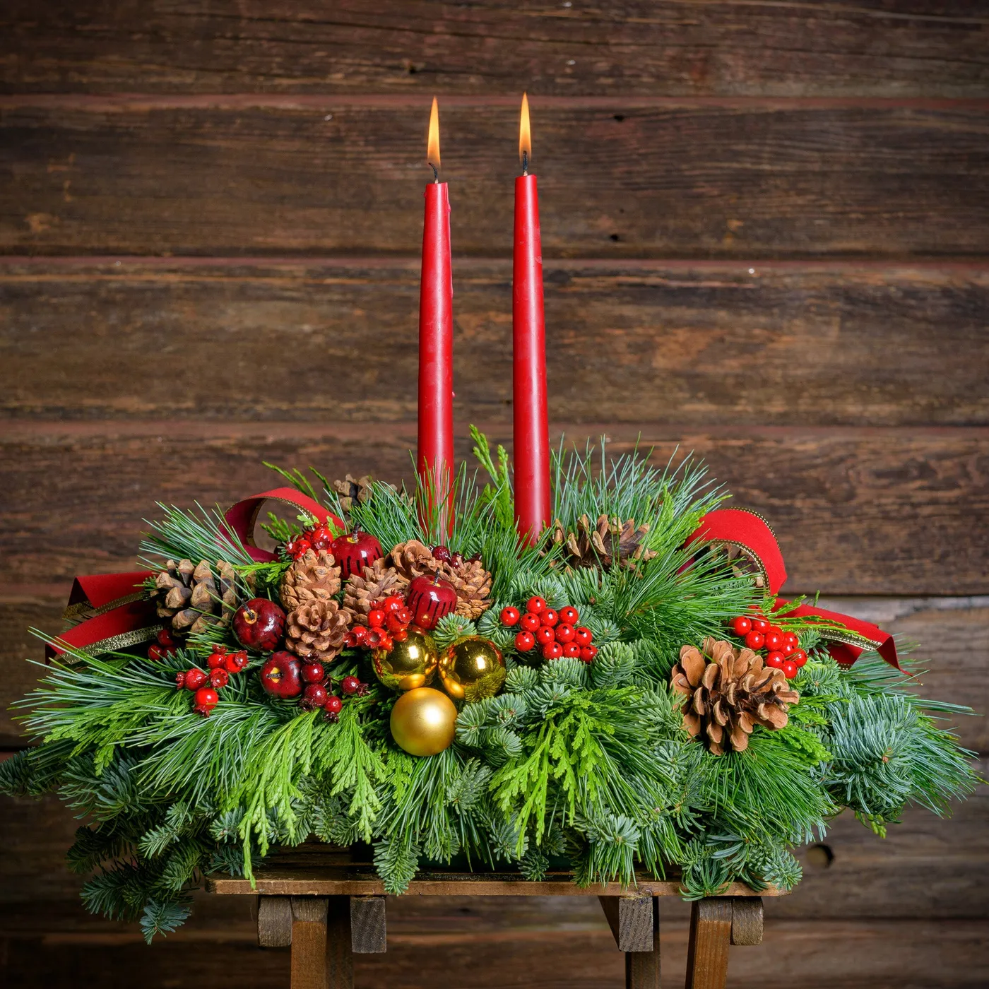 Christmas Table Centerpiece Ideas – Lynch Creek Farm