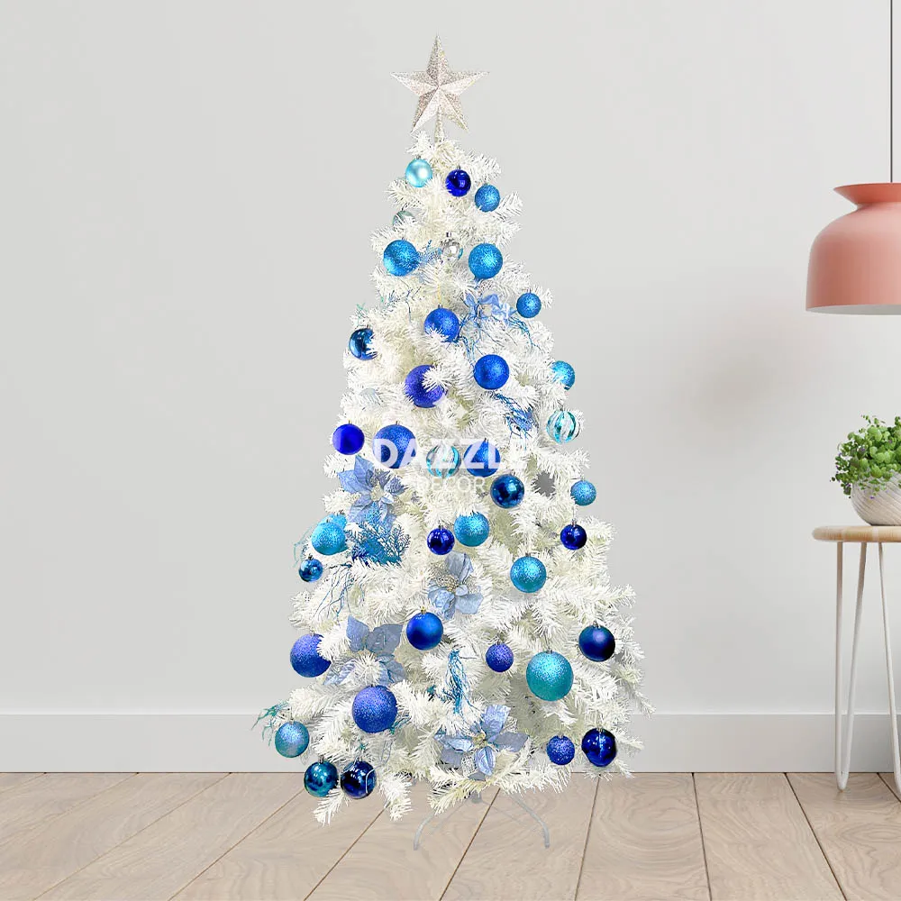 Christmas Tree Rental - Sapphire Sparkle » Dazzle Decor