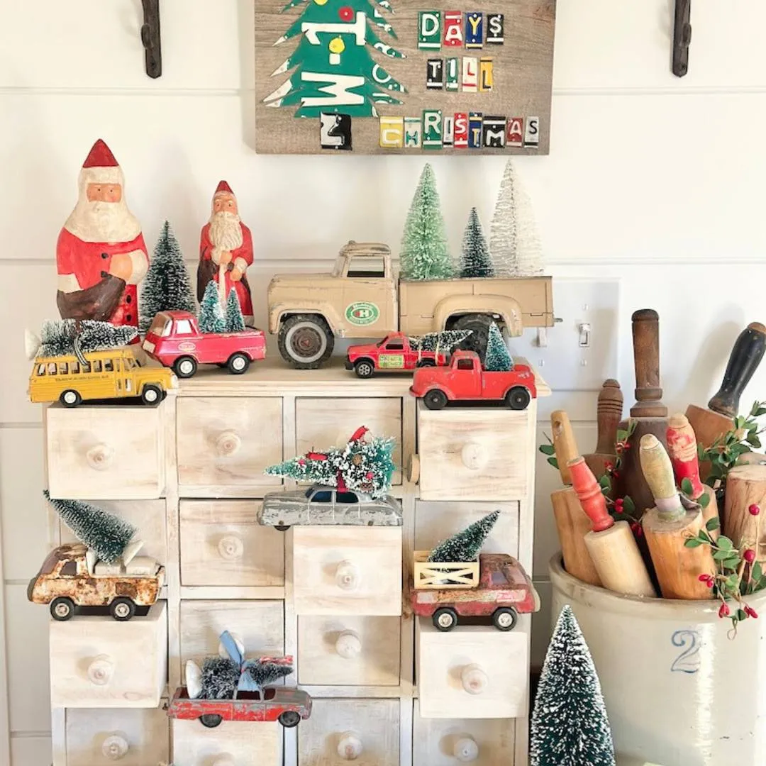 Come In, and Be Merry: A Holiday Home Designed With the Thrifter In Mind -  Amy Sadler Designs