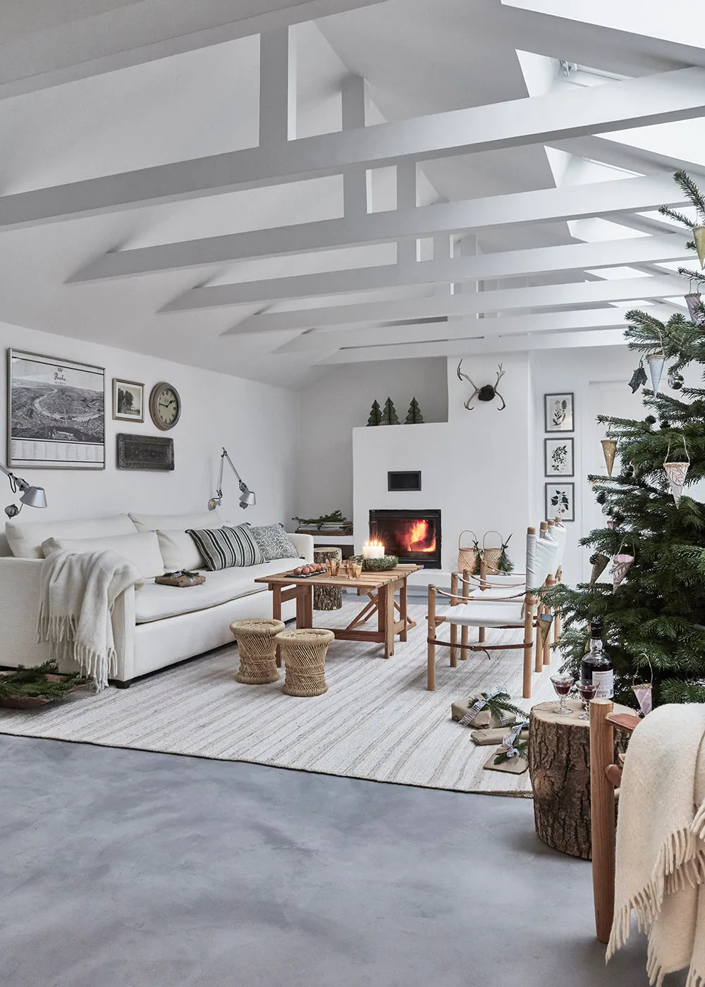 Cosy Danish Christmas home