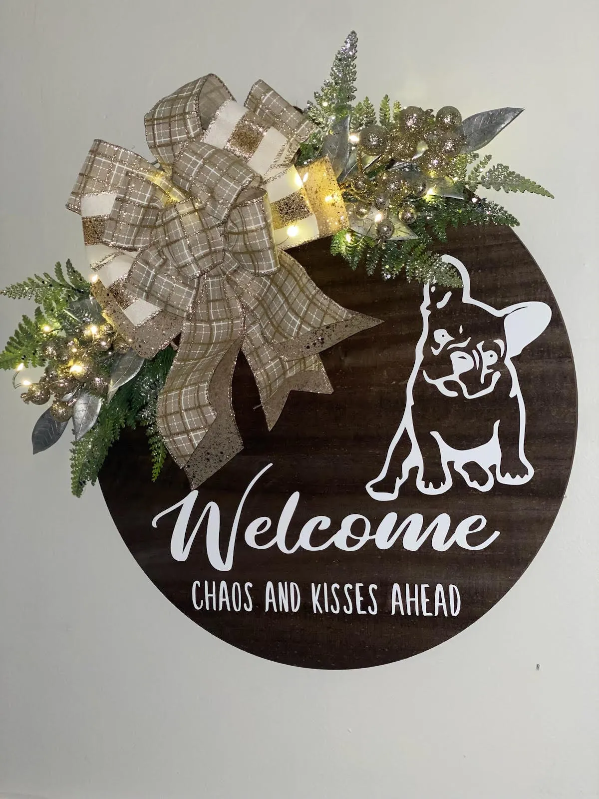 Customized Dog and Saying Door Sign – The Izabela Dior Bouvier Foundation