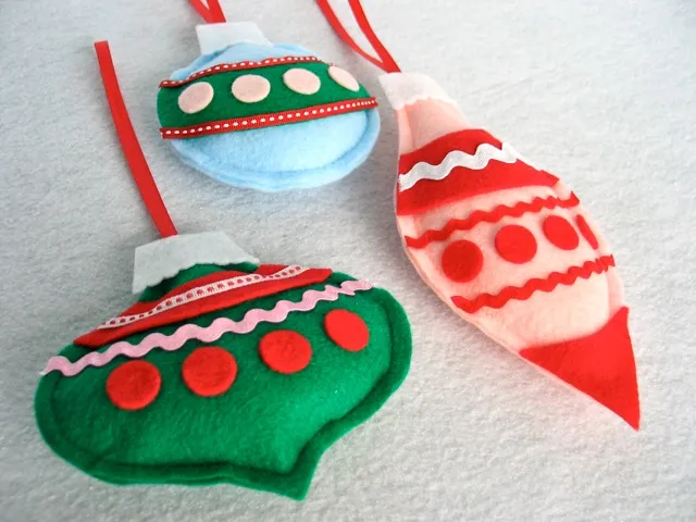 Cute Craft Tutorials, Handmade Toys, Printable Crafts, Kawaii Plush by  Fantastic Toys: Felt Christmas Ornament Tutorial
