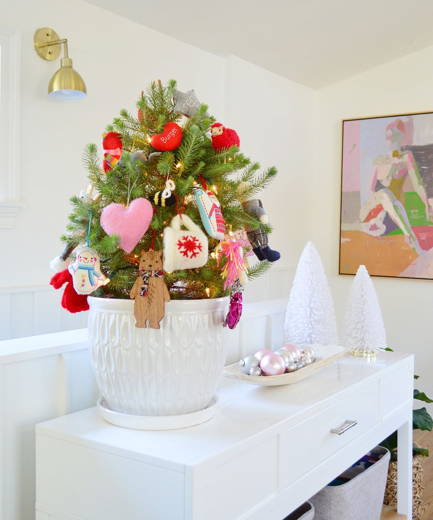 Decorating Our Downsized Home For The Holidays | Young House Love