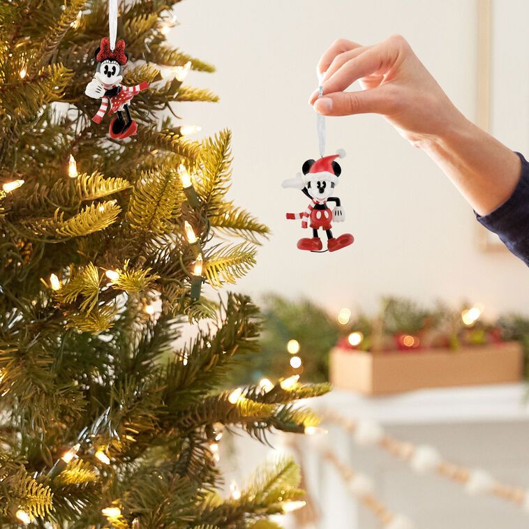 Disney Christmas Ornament Walt And Mickey Ornament WDW Walt Disney World  Mickey Icon Ornament Mickey Mouse —