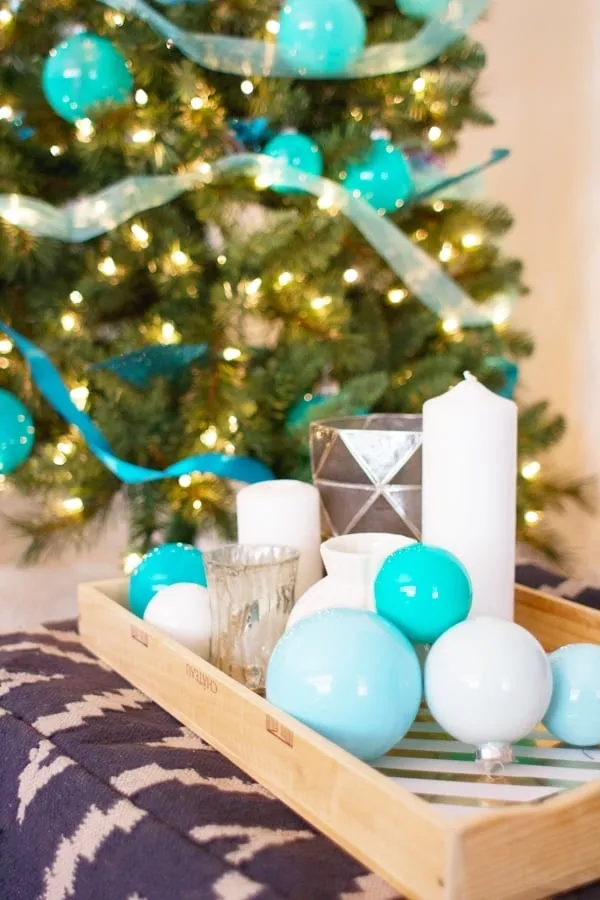 DIY Ombre Tree Ornaments » Lovely Indeed