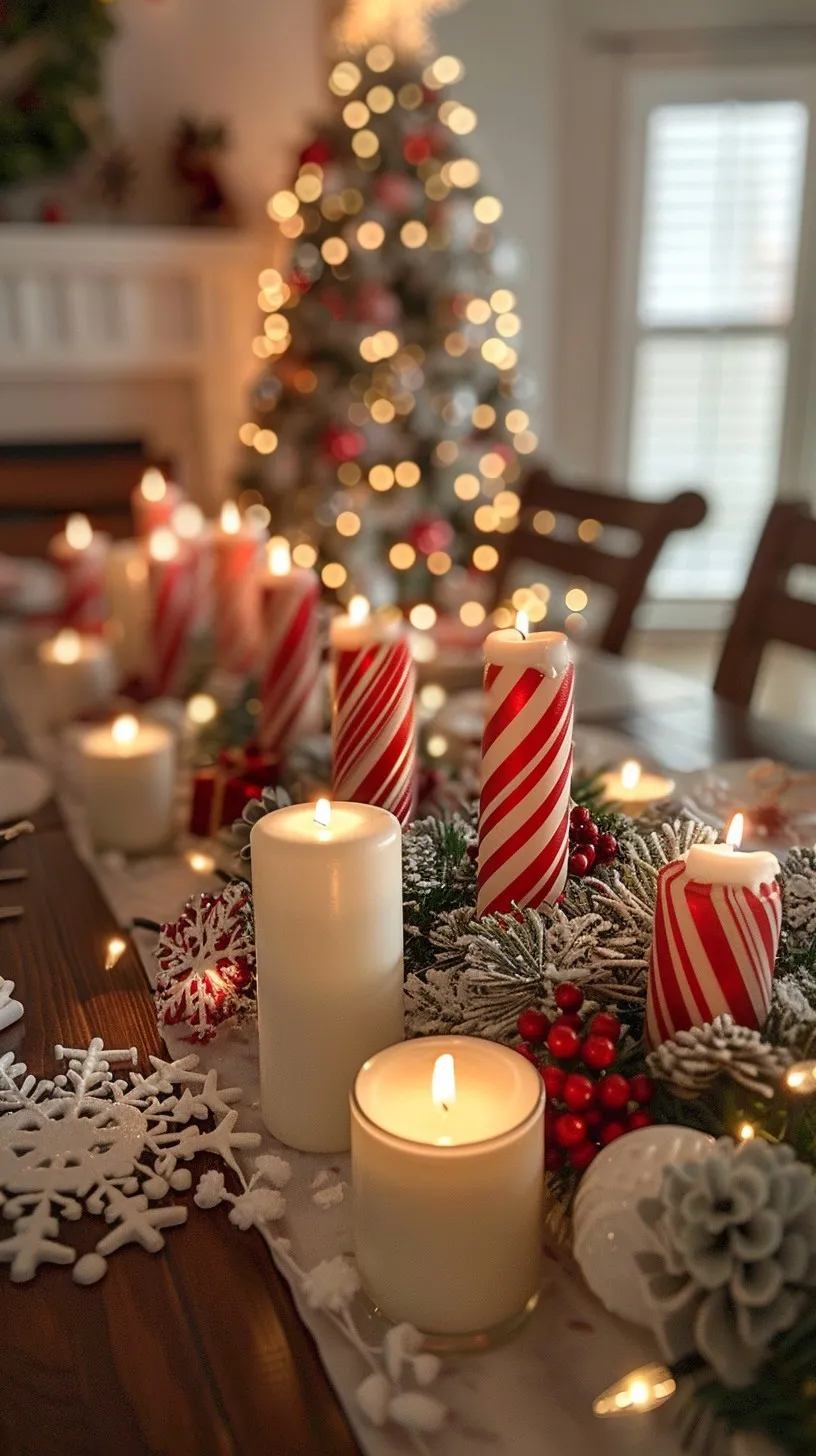 Download Festive Christmas Table Image - Holiday, Candles, Christmas |  StockCake