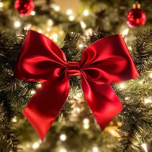 Download Festive Red Bow Image - Christmas, Holiday, Red | StockCake