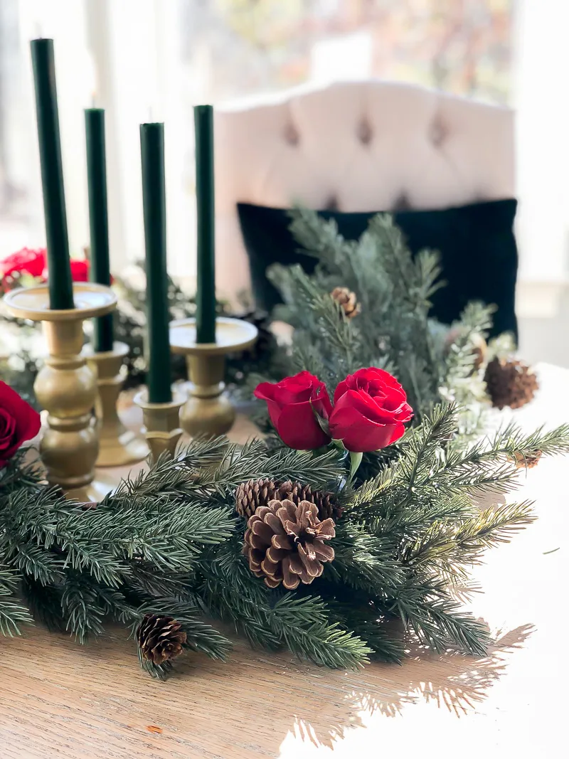 Easy Centerpiece Ideas for your holiday table - Duke Manor Farm by Laura  Janning