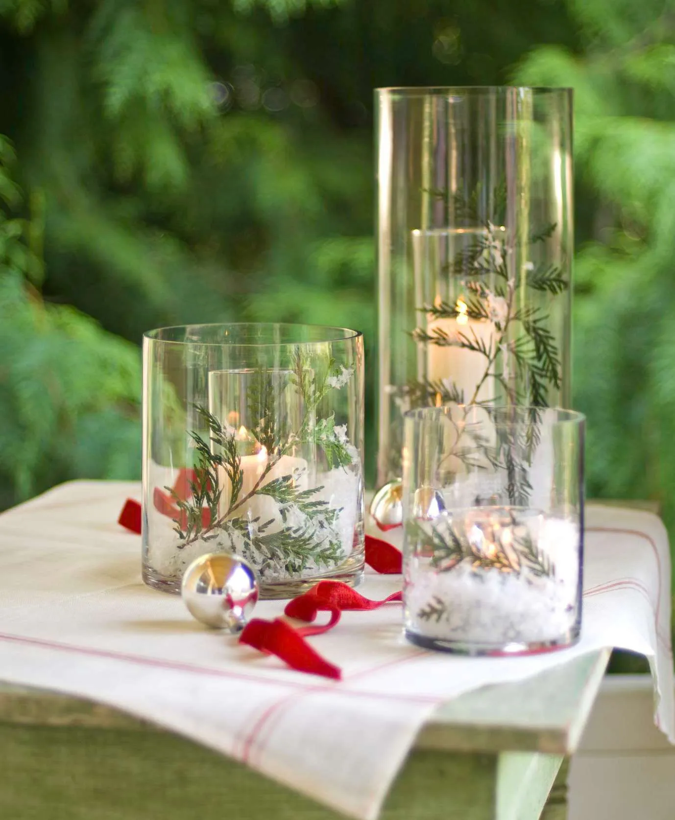 Easy Holiday Decorating with Glass