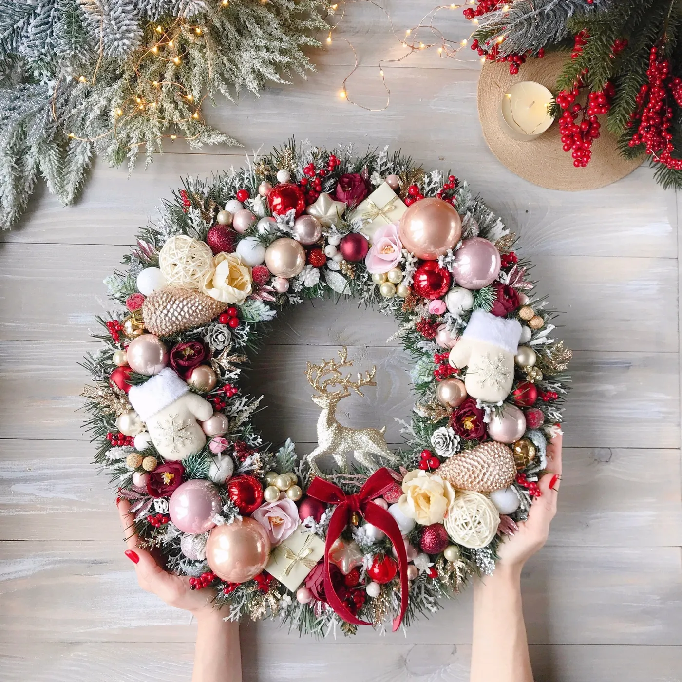 Elegant Christmas Wreaths For Front Door Elegant Christmas Wreaths And Swags For Front Door Floral Holiday
