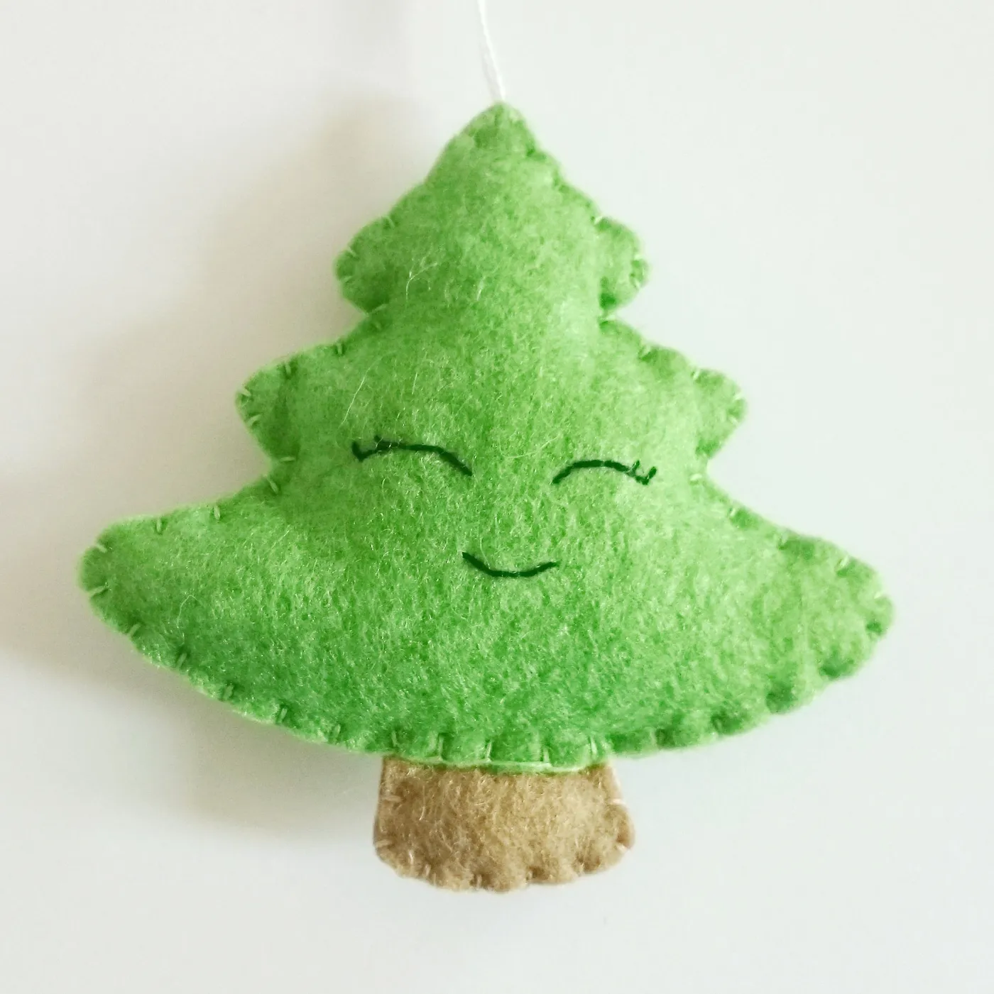 Felt Christmas tree ornament decor handmade winter gift for her home e –  Grab a Coffee