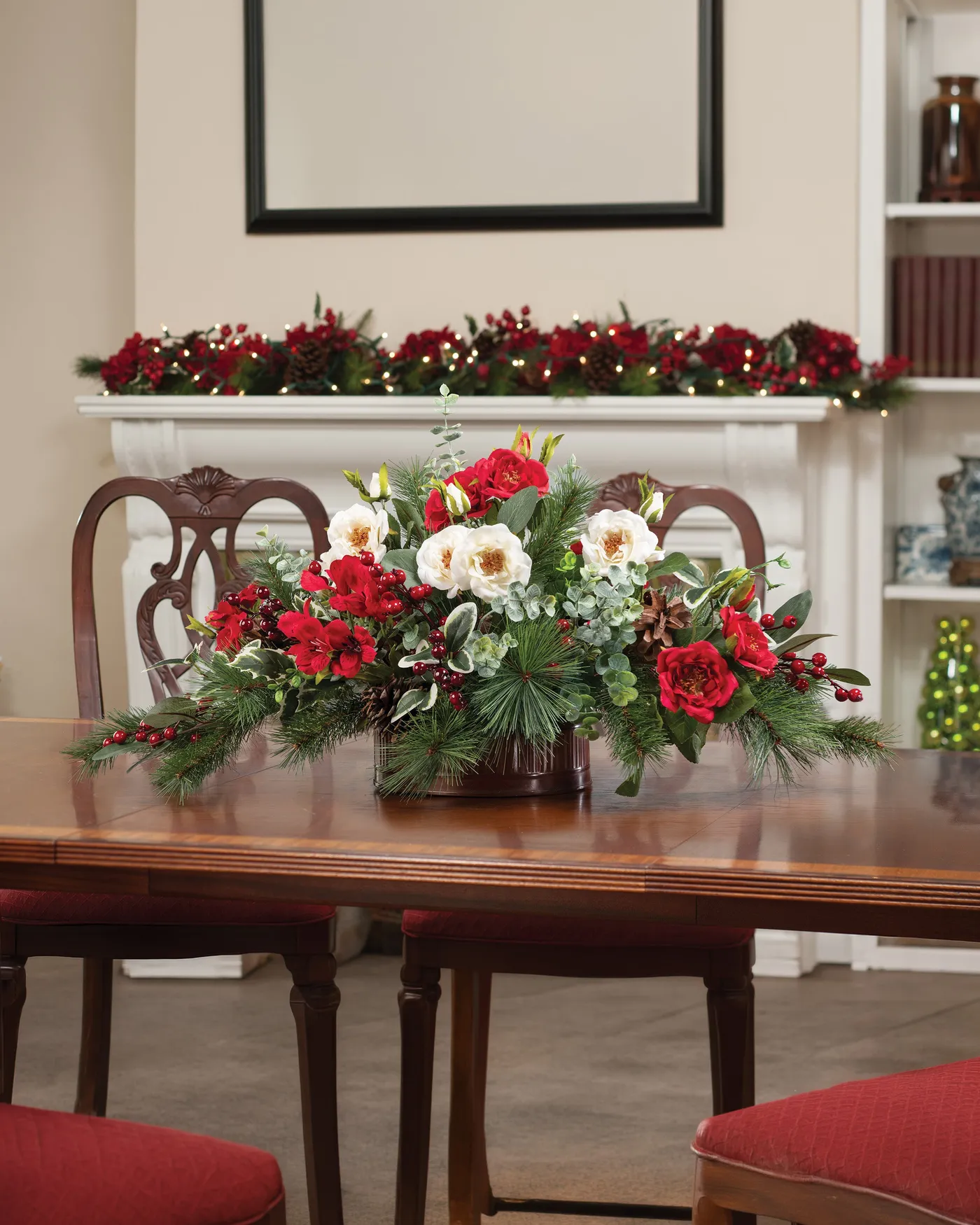 Festive Christmas Centerpieces and Floral Designs at Petals.com