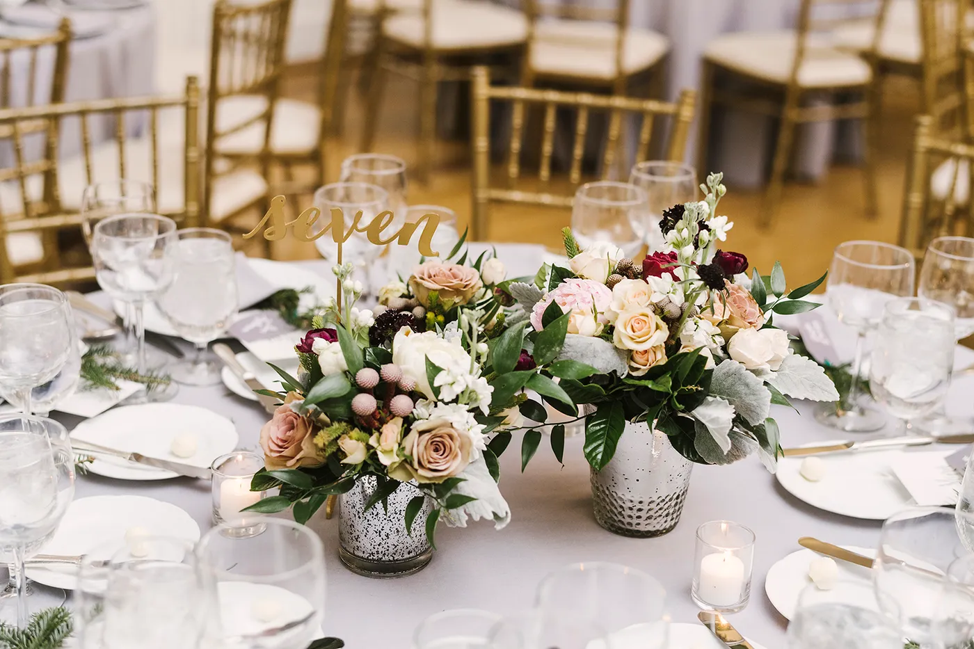 Festive Winter Wedding Centerpiece Ideas You Can Make At Home | by Bride & Blossom, NYC's Only Luxury Wedding Florist -- Wedding Ideas, Tips and Trends for the Modern, Sophisticated Bride