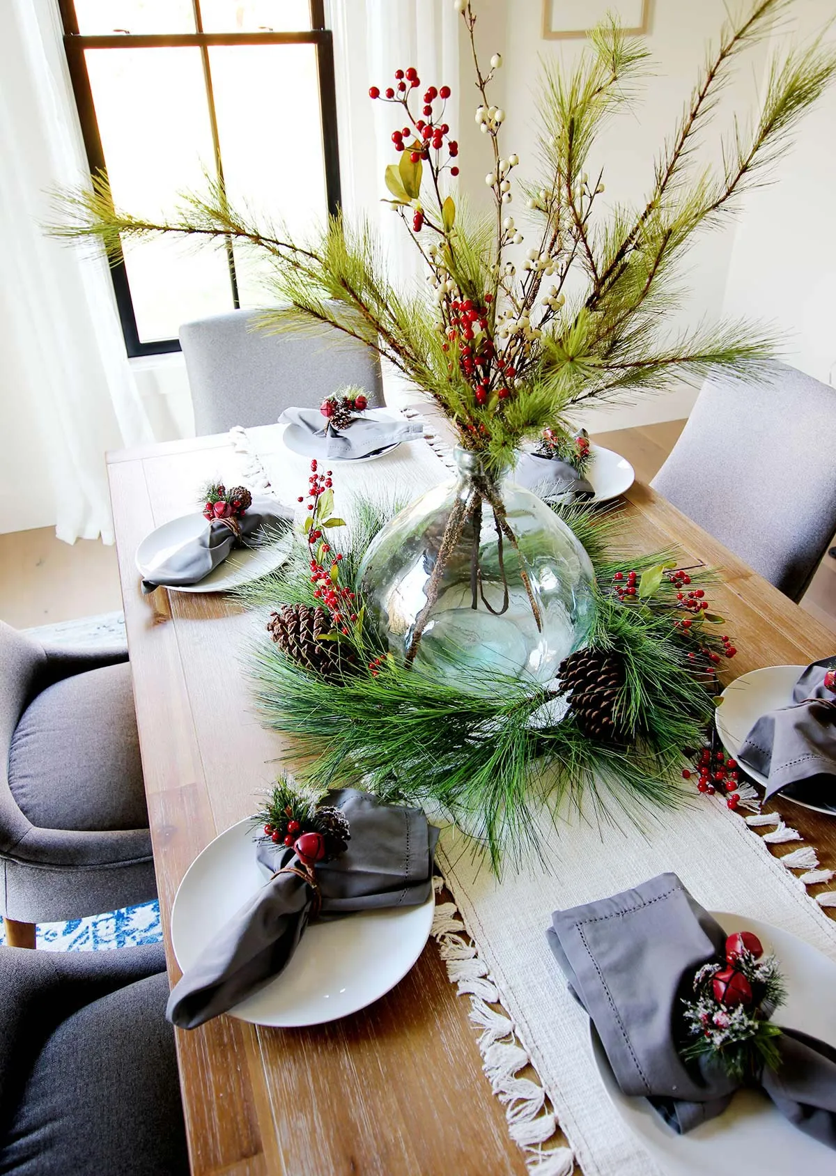Five Ways to Use Wreaths in Your Christmas Decor - Plank and Pillow