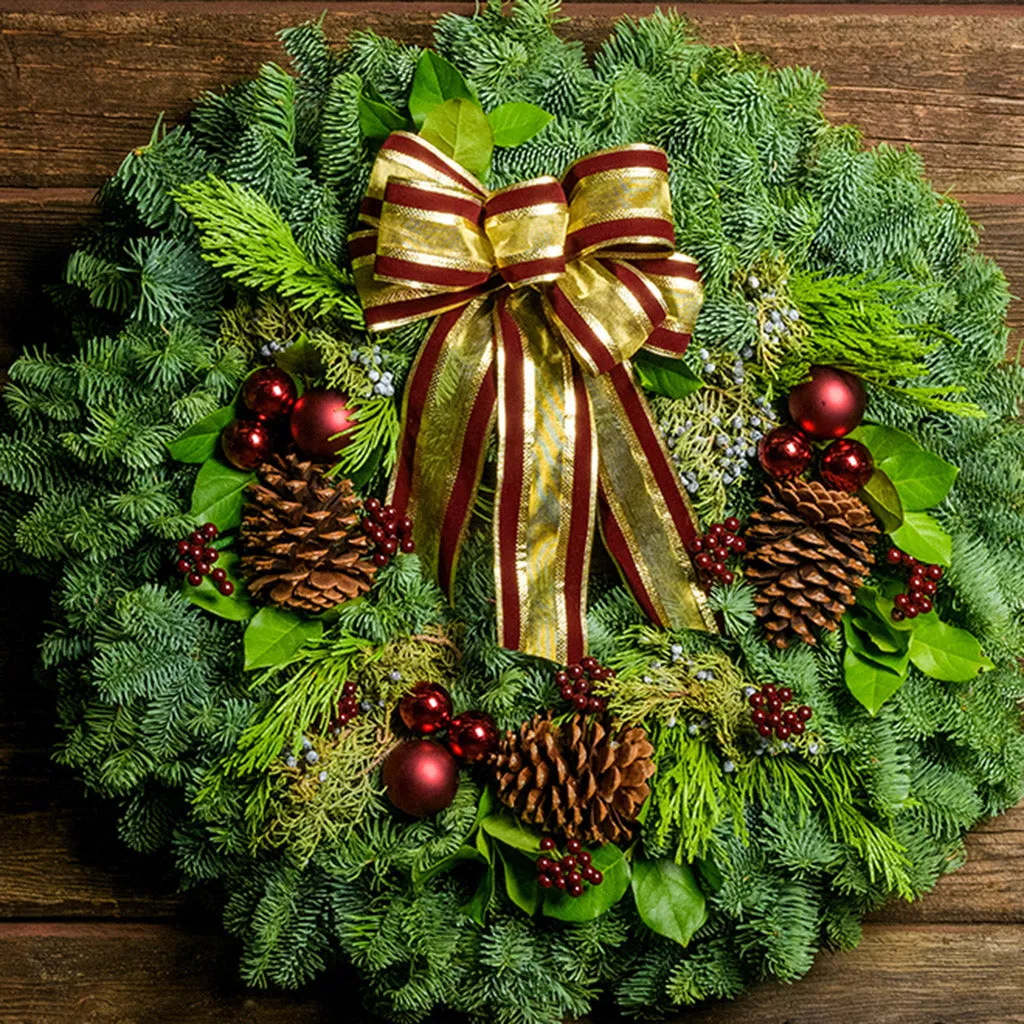 Front Door Wreaths in Time For The Holidays – Lynch Creek Farm
