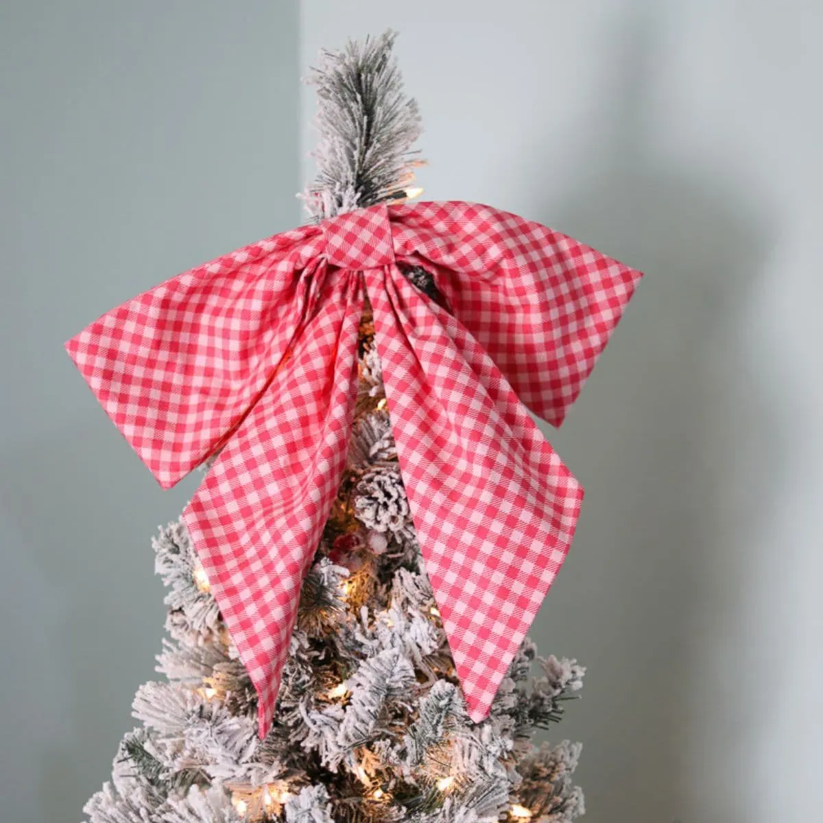 Giant Tree Topper DIY Giant Bow Tree Topper Semigloss Design