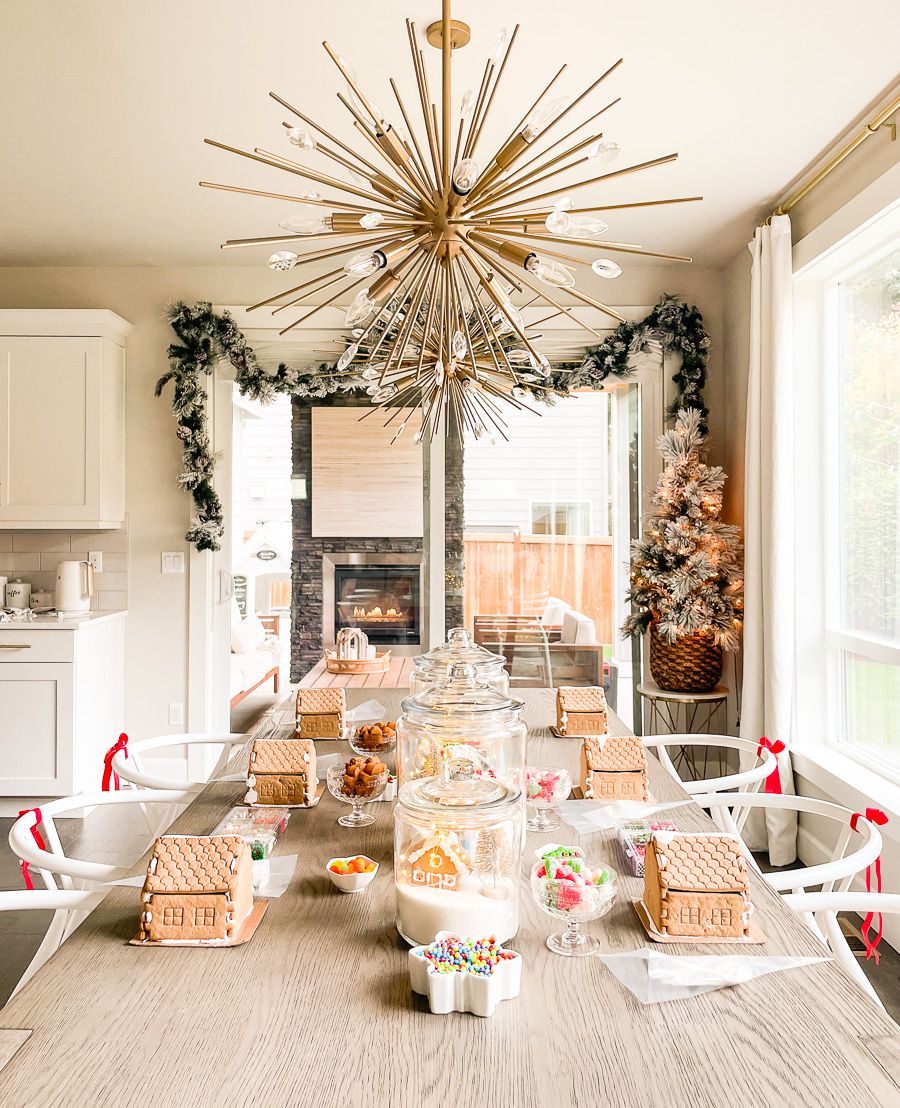 Gingerbread House Decorating Party | Just A Tina Bit