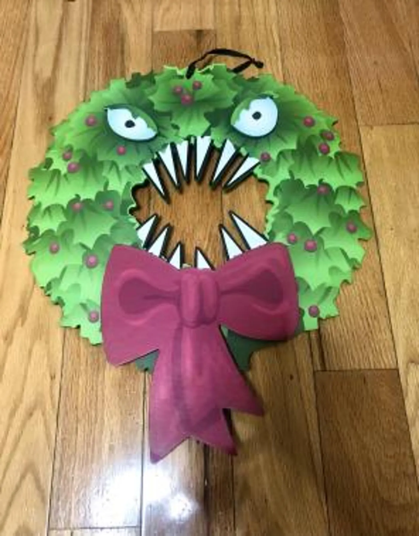 Grinch Christmas Wreath large 20” handmade | Mercari