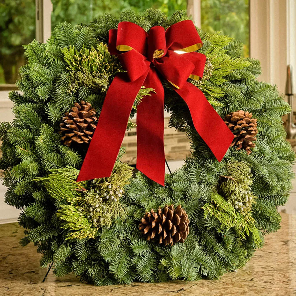 Handcrafted Xmas wreaths bring timeless charm to your front door and h – Lynch Creek Farm