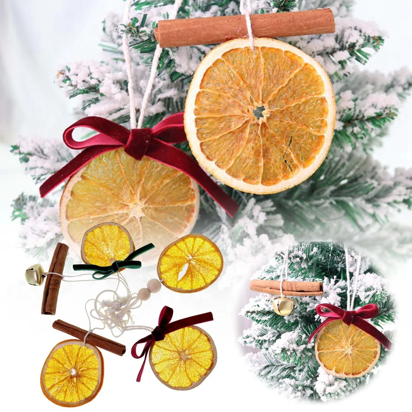 Hbdhejl Christmas Decorations Orange Slice Set With Rope Hanger Unique  Handmade Decorations Batch Christmas Tree Holiday Farmhouse Rural  Decoration Interior - Walmart.ca