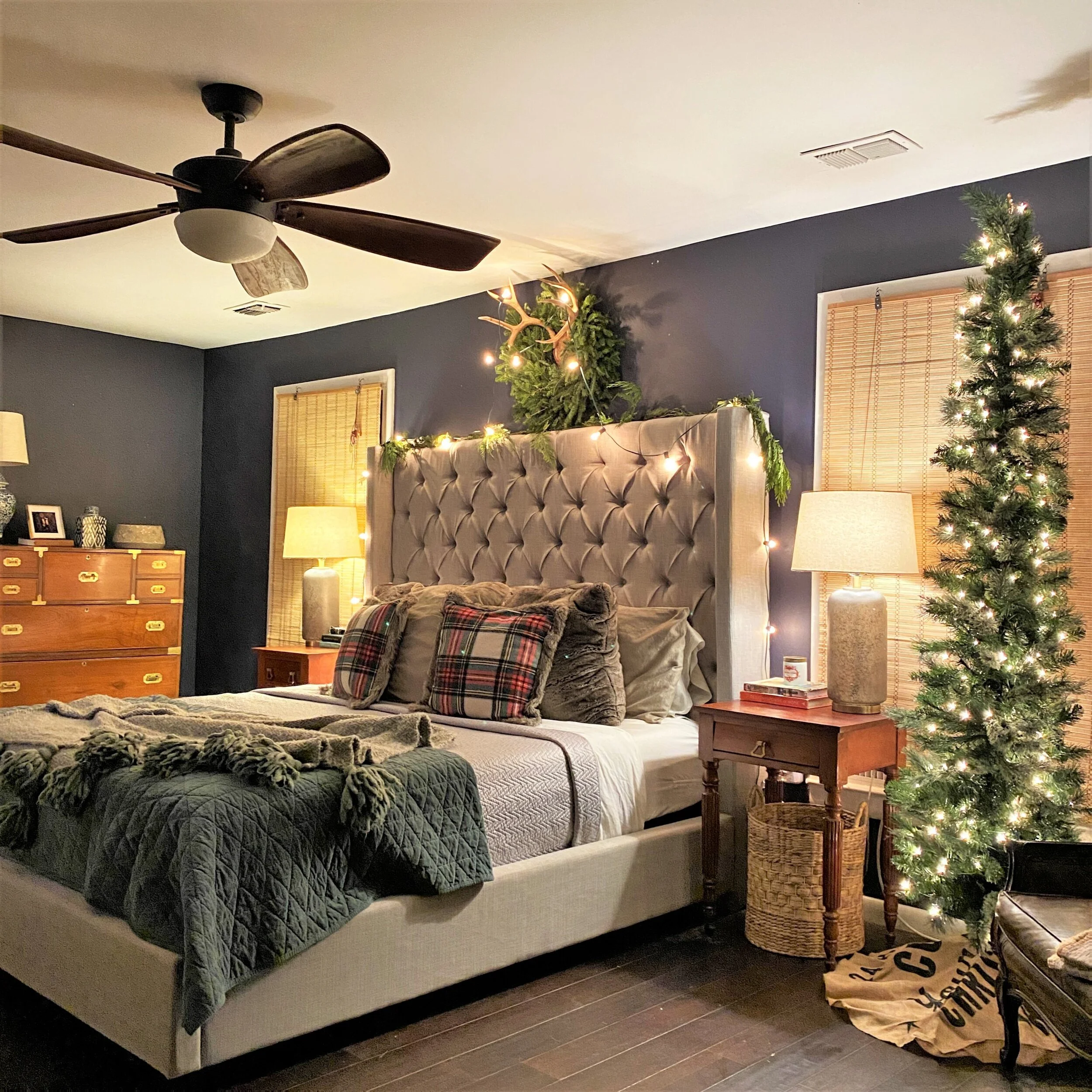 Holiday Home Tour 2019: Master Bedroom — Gathered Living