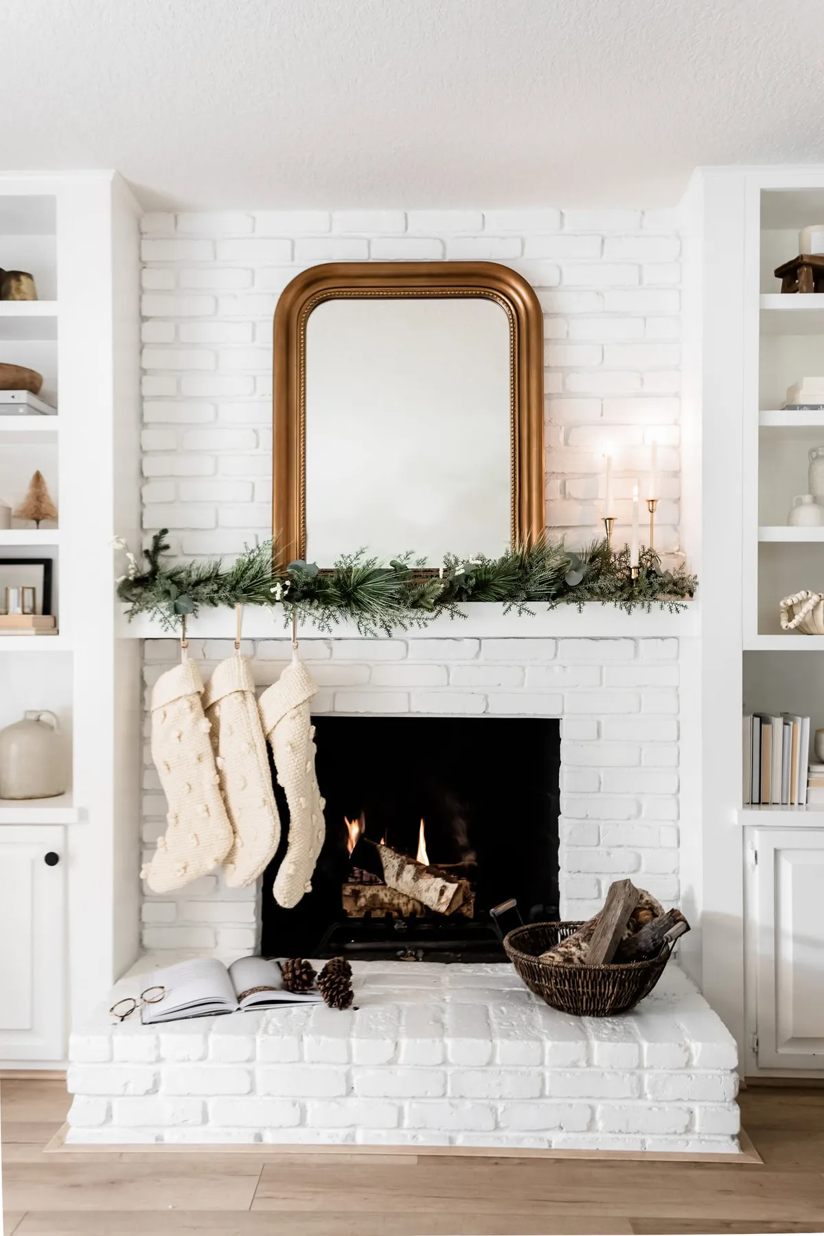 Holiday Mantel Inspiration – Halfway Wholeistic