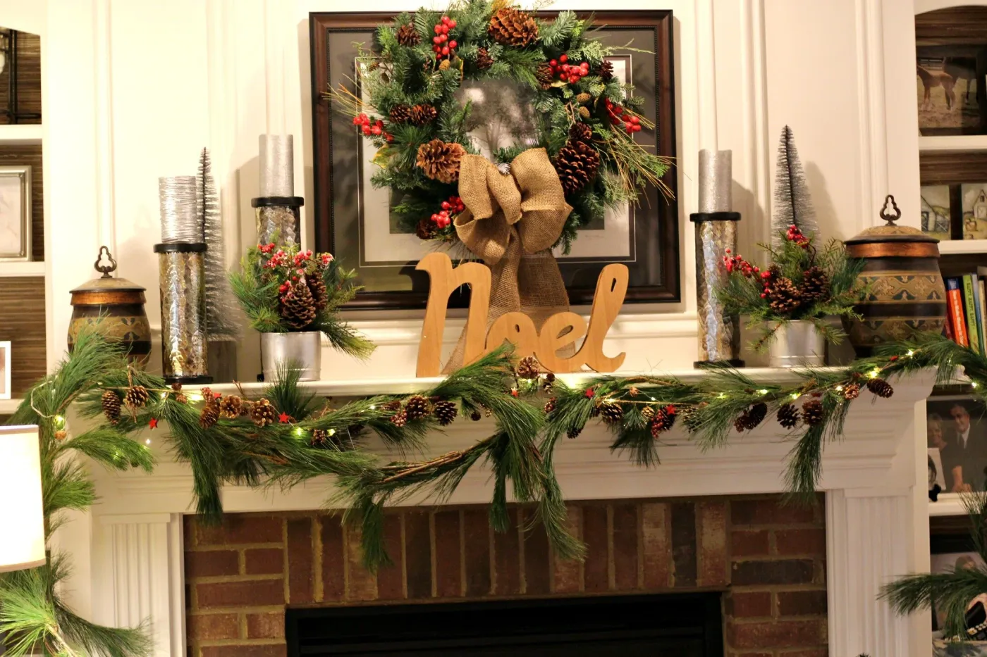 Holiday Mantle Decorating — Gathered Living