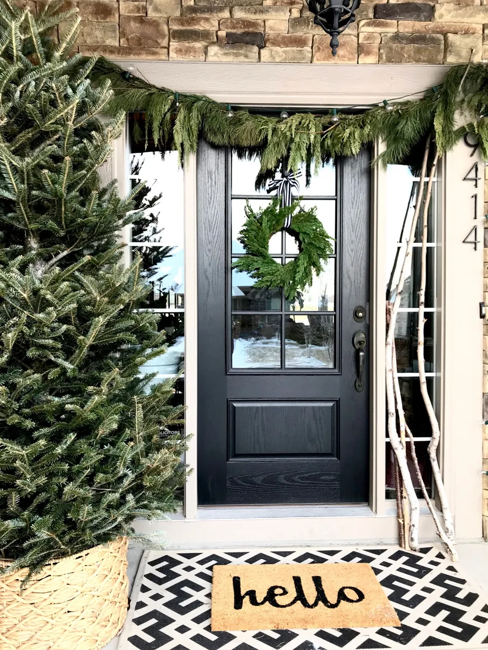 How to Create a Cozy Winter Front Porch - Life Love Larson