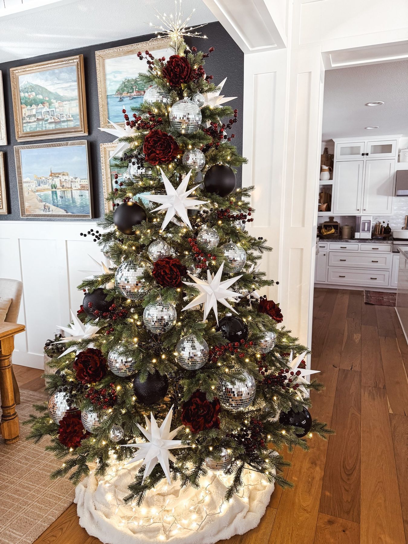 How to Decorate a Christmas Tree - House Becomes Home Interiors