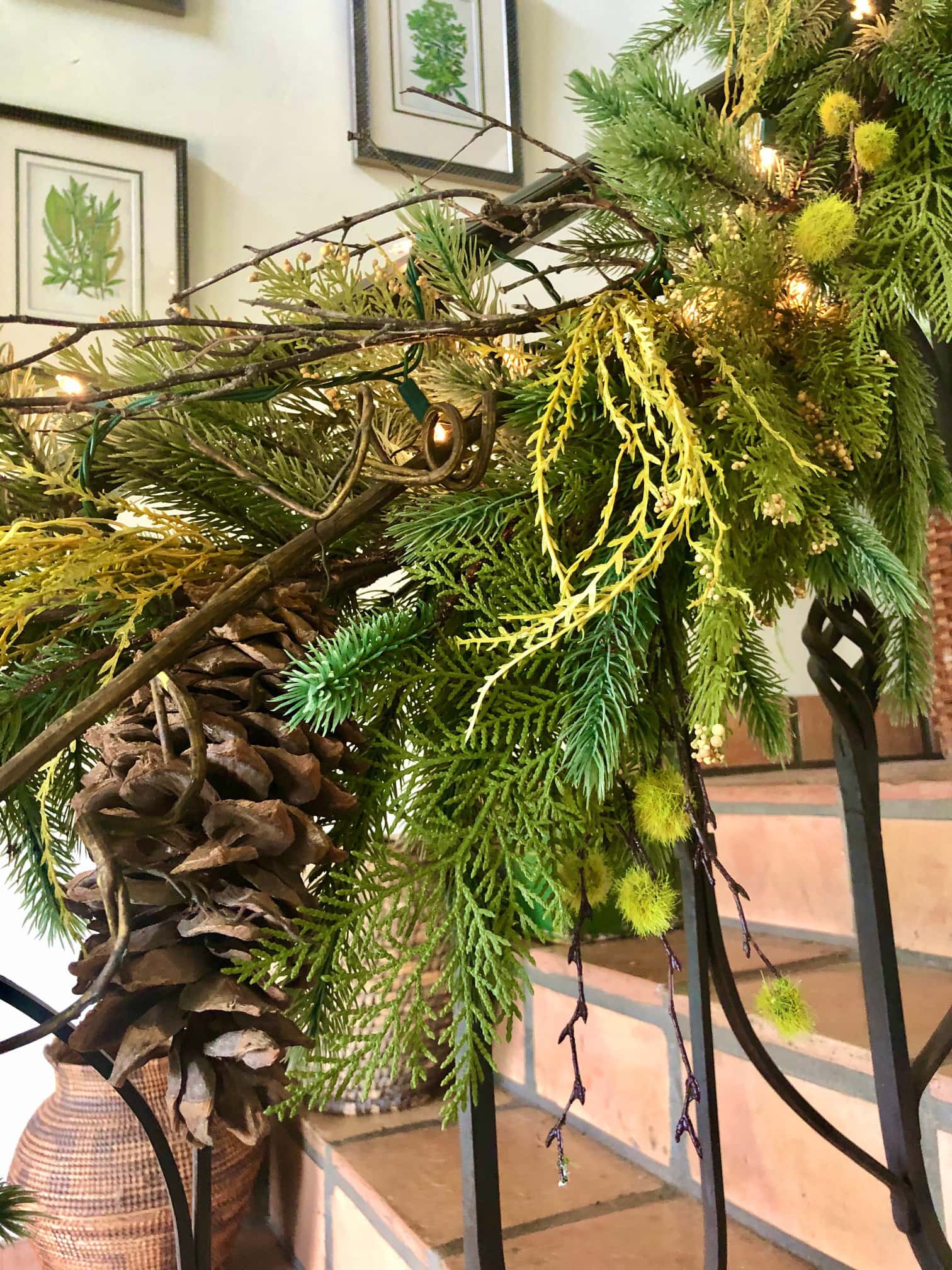 How to Make Faux Christmas Greenery Look Lush & Realistic - Cindy  Hattersley Design